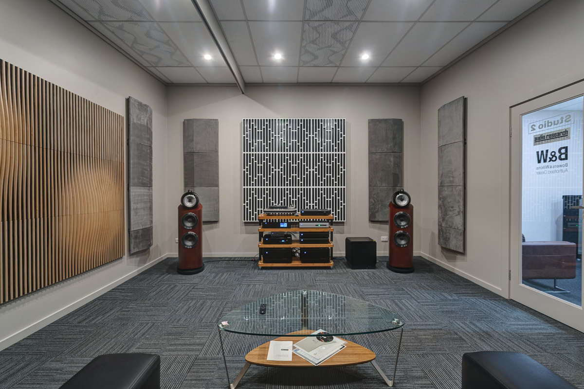 Bowers & Wilkins Demonstration room