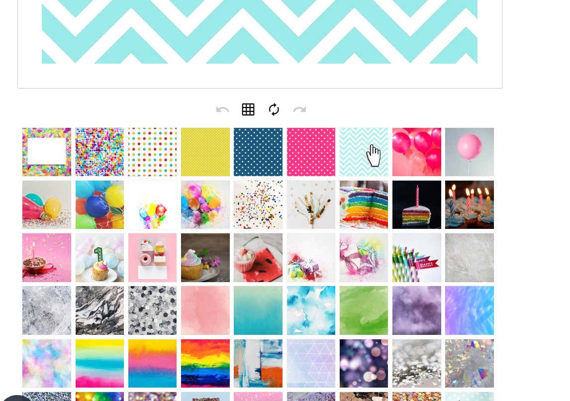 step 1 choose background