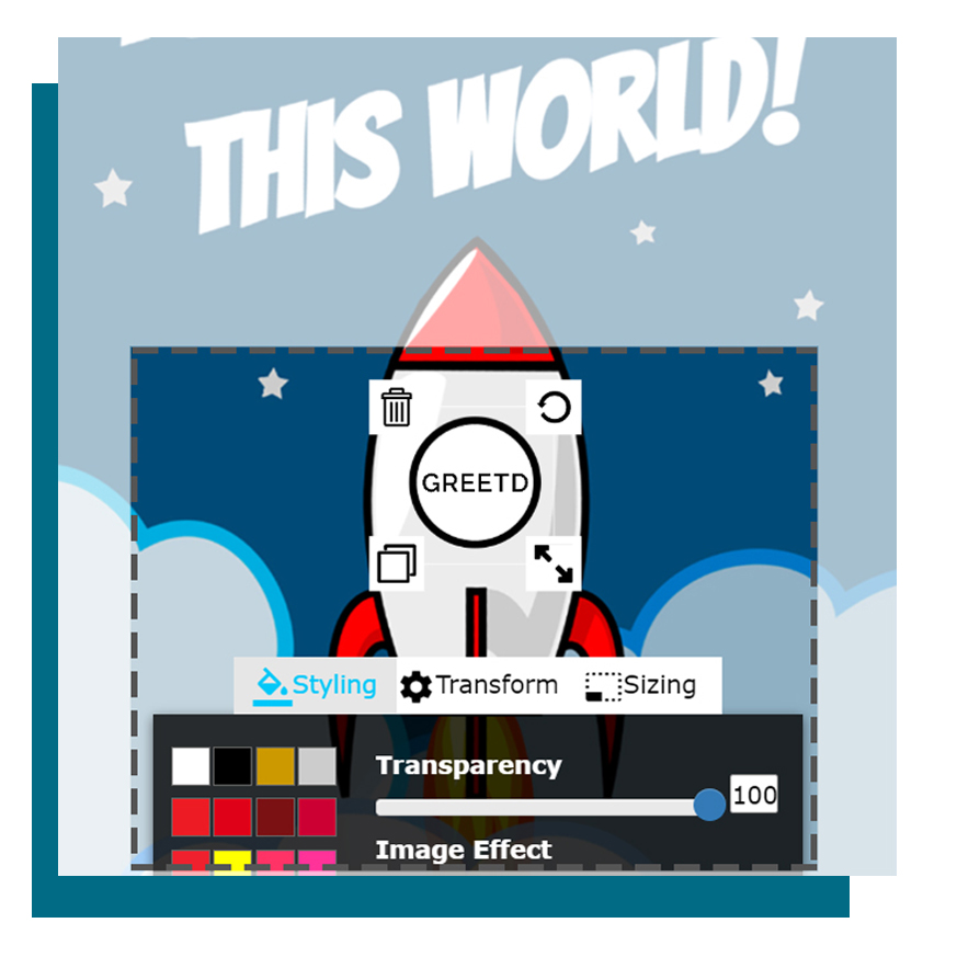 add a logo example rocket