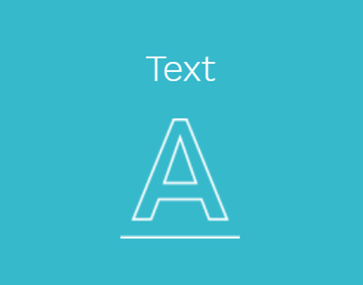 text icon