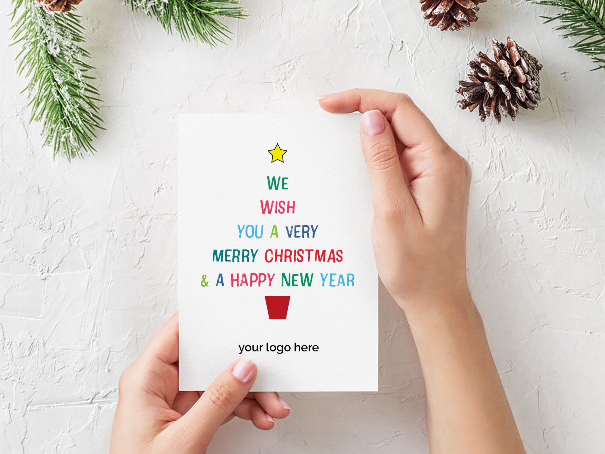 corporate happy holidays cards