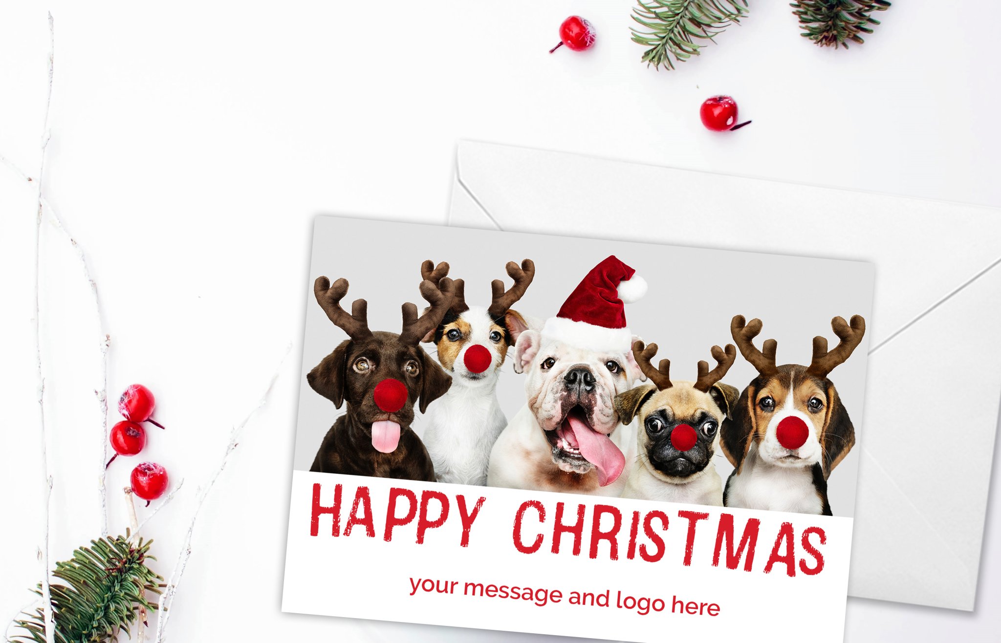 business christmas cards