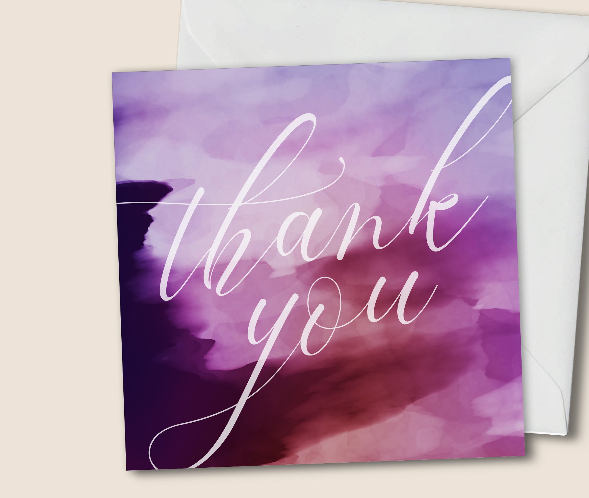 thank you card for business