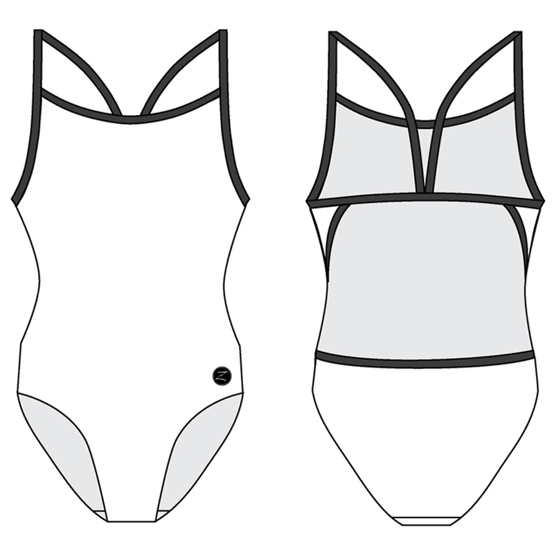 1PT - THIN STRAP ONE PIECE