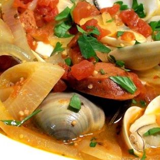 Portuguese Steamed Clams