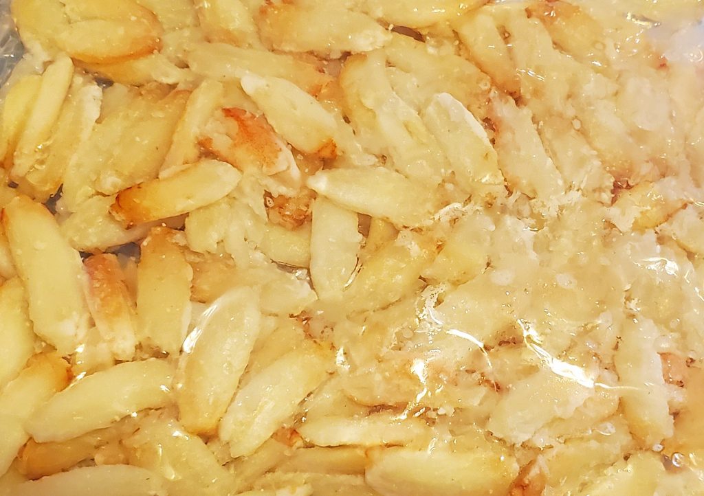 FM Recipes Jonah Crab Meat & Scallop Stuffed Portobellos Fisherman's