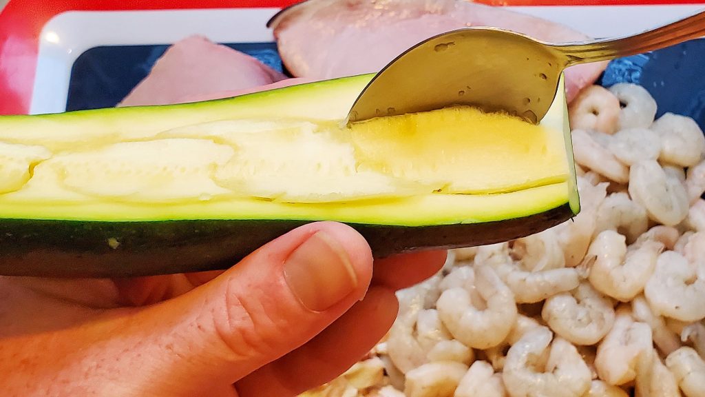 FM Recipes Crab Packed Rich Zucchini Boats with Garlic Horseradish Ba