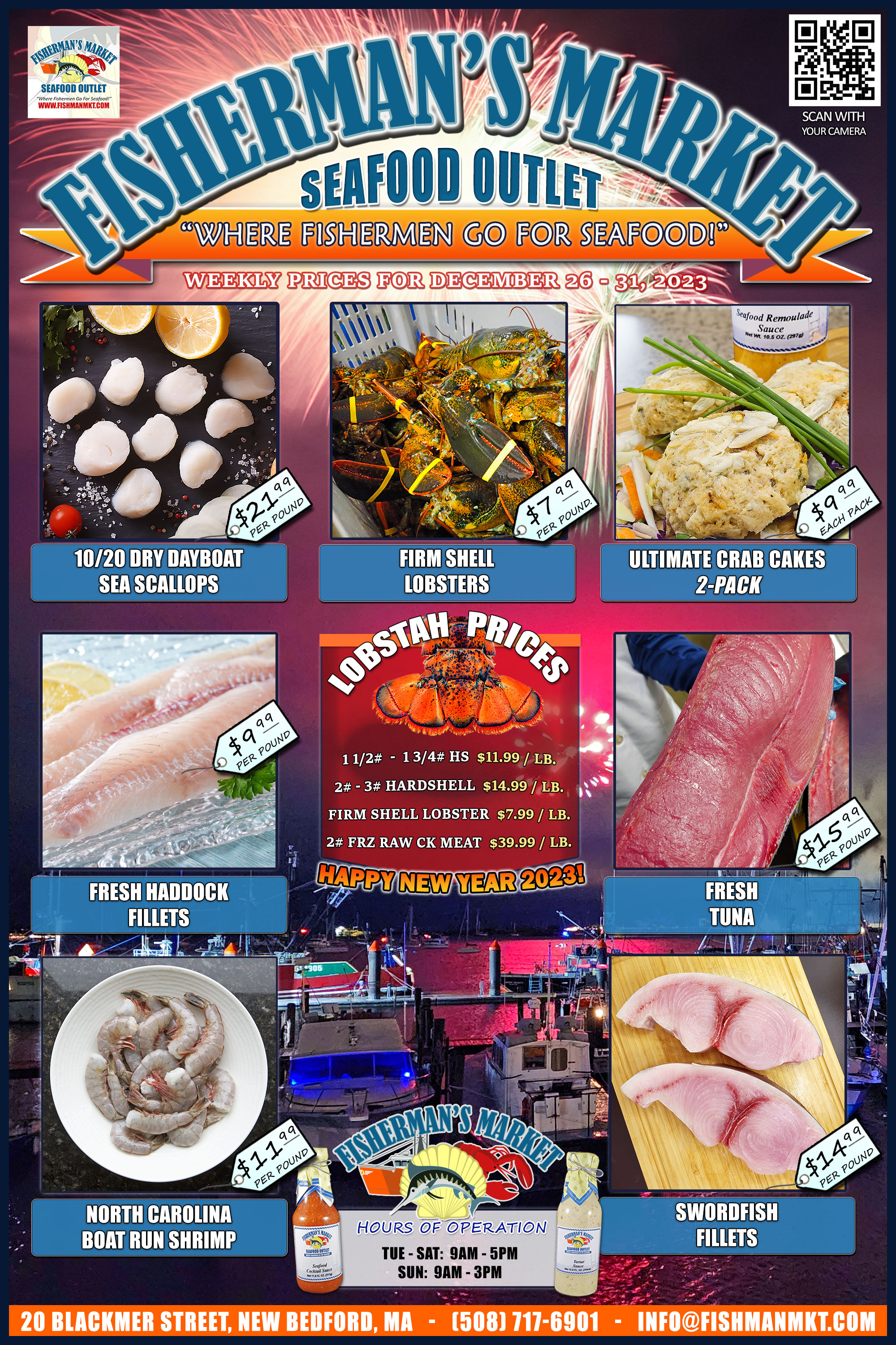 Fisherman's Market Seafood Outlet Product List