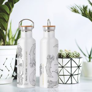 Merdogs Eco Bottle from Lily Keenan's Streetart Society collection – $39.99