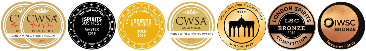 Global Competitions that Explorer's Gin has competed within