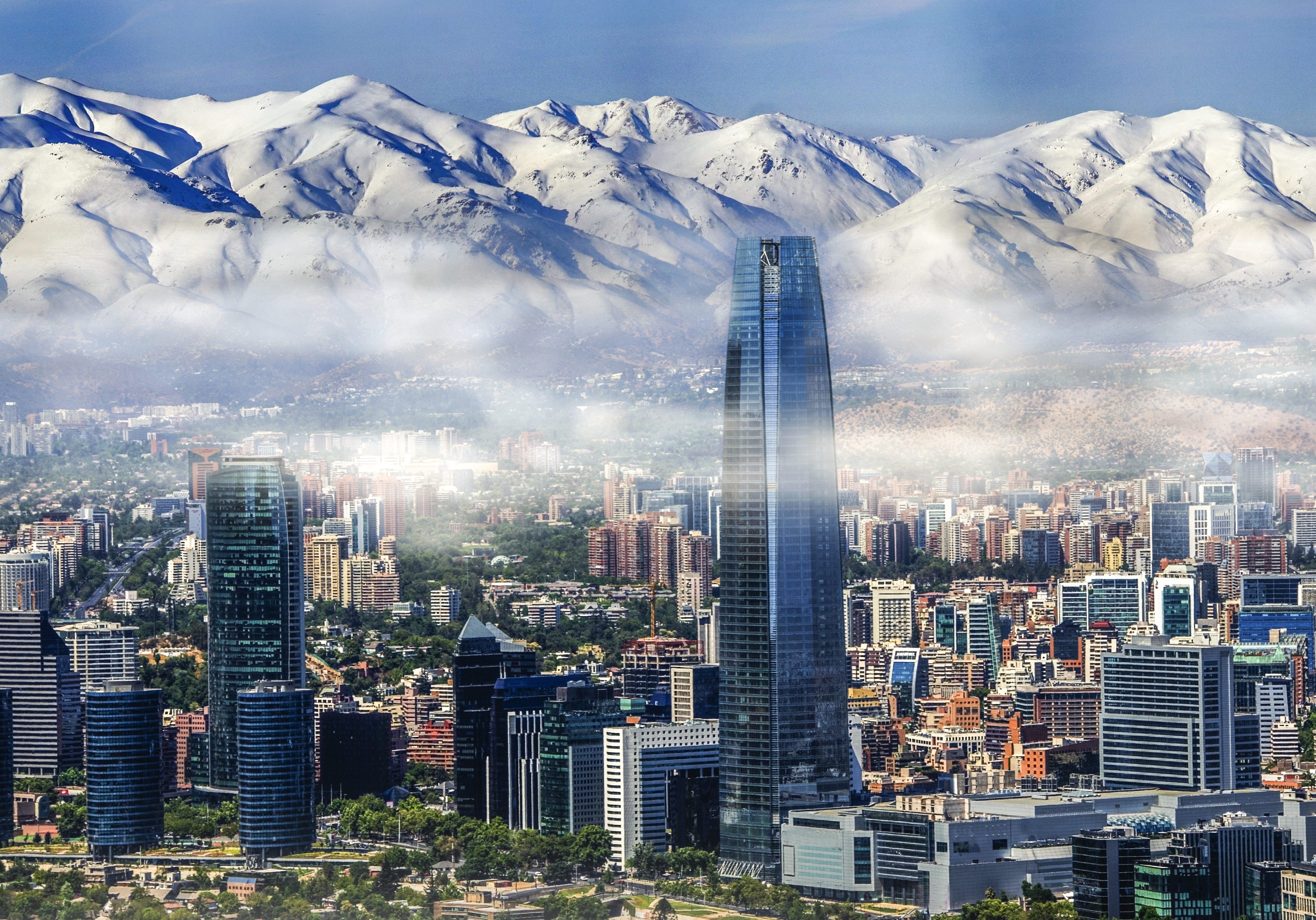 Santiago, Andes, Chile