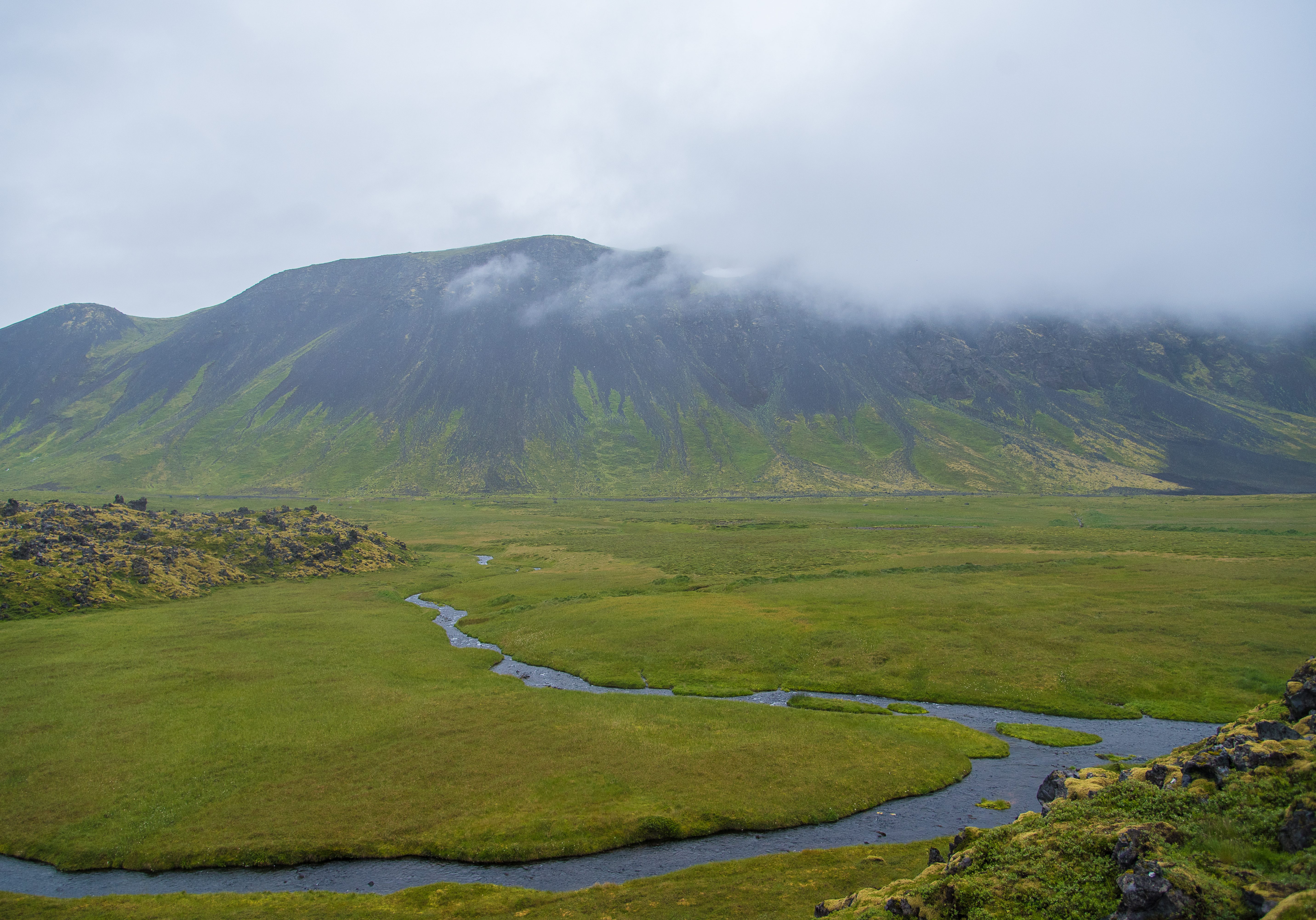 Valley in Hornstrandir nature Reserve, Iceland