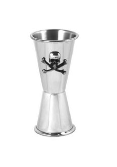 English Pewter Pirate Spirit Measure