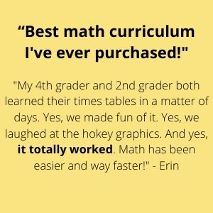 Best math curriculum I've ever purchased! Times Tales totally worked!