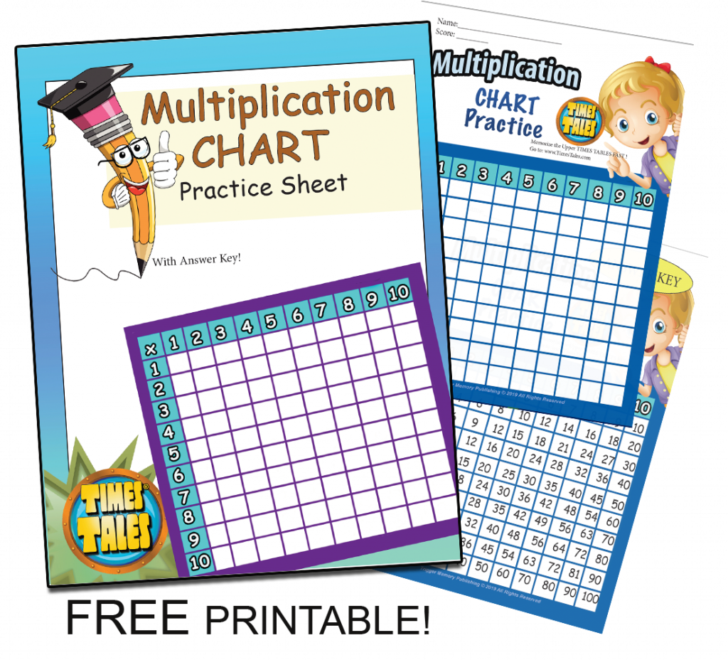 Multiplication Chart Practice Sheet- Free Printable — The Home of Times ...