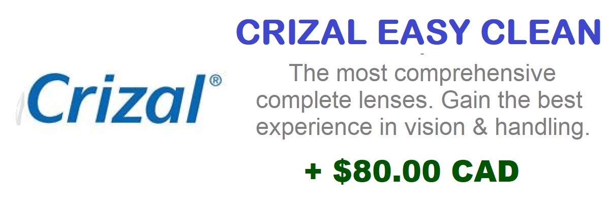 CRIZAL for ADVANCED lenses