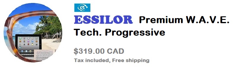 Essilor Premium lenses banner