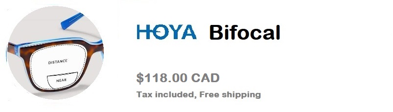 Hoya Bifocal lenses banner