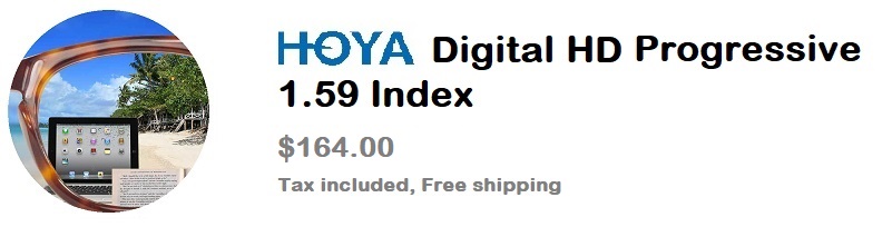 Hoya digital 1.59 banner