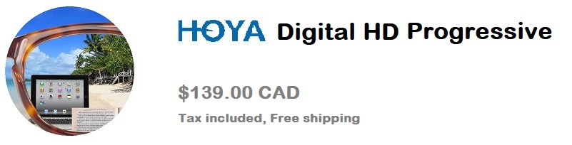 Hoya digital lenses banner