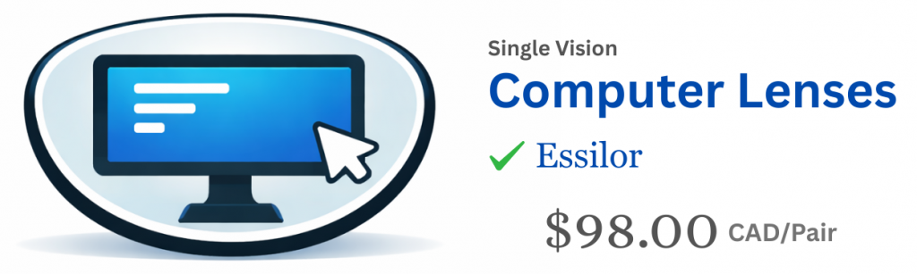Computer Essilor Lenses