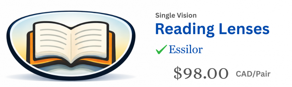 Reading Essilor Lenses