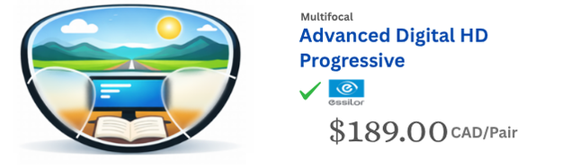 Essilor advanced index banner