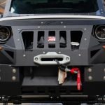 2017 jeep wrangler unlimited jk Fab Fours Grumper winch mount front bumper & grille