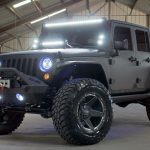 2017 jeep wrangler unlimited jk two tone kevlar left front angle led lighting