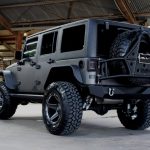 2017 jeep wrangler unlimited jk two tone kevlar left rear angle