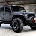 2017 jeep wrangler unlimited jk two tone kevlar right front angle