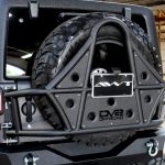 2017 jeep wrangler unlimited jk DV8 spare tire carrier TCSTTB-01