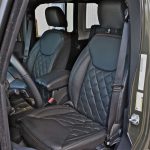 2016 jeep wrangler unlimited jk front seat Custom black leather seats with green stitching