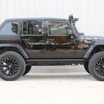 2015 jeep wrangler unlimited jk black right side angle