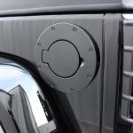2015 jeep wrangler unlimited jk Rugged Ridge black fuel door
