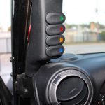 2015 jeep wrangler unlimited jk a pillar switch panel