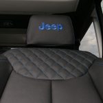 2016 jeep wrangler unlimited jk front Custom black leather seats with blue stitching