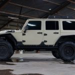 2017 jeep wrangler unlimited jk tan kevlar left side angle