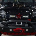 2016 jeep wrangler unlimited jk RBP RX-3 LED grille