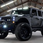 2017 jeep wrangler unlimited jk black kevlar left front angle led lighting