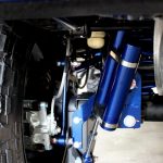 2017 jeep wrangler unlimited jk 4″ Rough Country lift 67422 Rubicon Express remote reservoir shocks custom blue powder coat