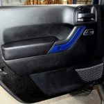 2017 jeep wrangler unlimited jk Custom painted interior accent trim front door