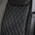 2017 jeep wrangler unlimited jk front seat Custom black leather seats with blue stitching