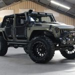 2016 jeep wrangler unlimited jk green kevlar right front angle