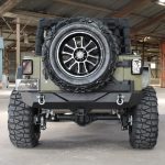 2016 jeep wrangler unlimited jk green kevlar rear angle