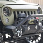 2016 jeep wrangler unlimited jk green kevlar Angry Eye grille