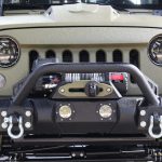 2016 jeep wrangler unlimited jk smittybilt xrc 9,500lbs winch with Factor 55 ProLink shackle mount