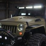 2016 jeep wrangler unlimited jk green kevlar lit LED lighting