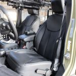 2016 jeep wrangler unlimited jk green kevlar Custom black leather front seats