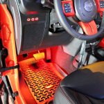 2013 jeep wrangler unlimited jk Red LED interior lighting